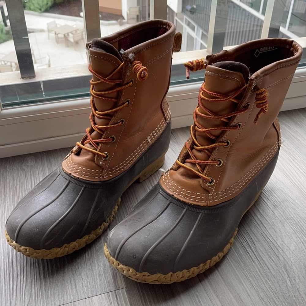 Women’s L.L.Bean duck boots size 7 wide